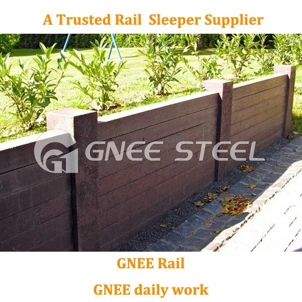Composite Sleepers For Raised Beds