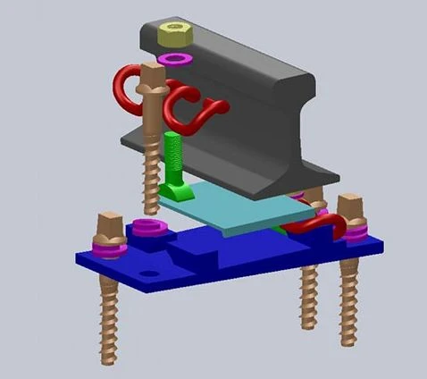 Ballastless Track SKL Fasteners System Ballastless Track SKL Fasteners System