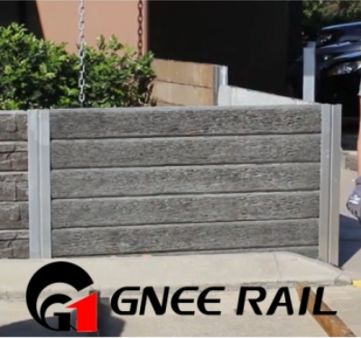 دیوار کو برقرار رکھنے کے لیے کنکریٹ سلیپر